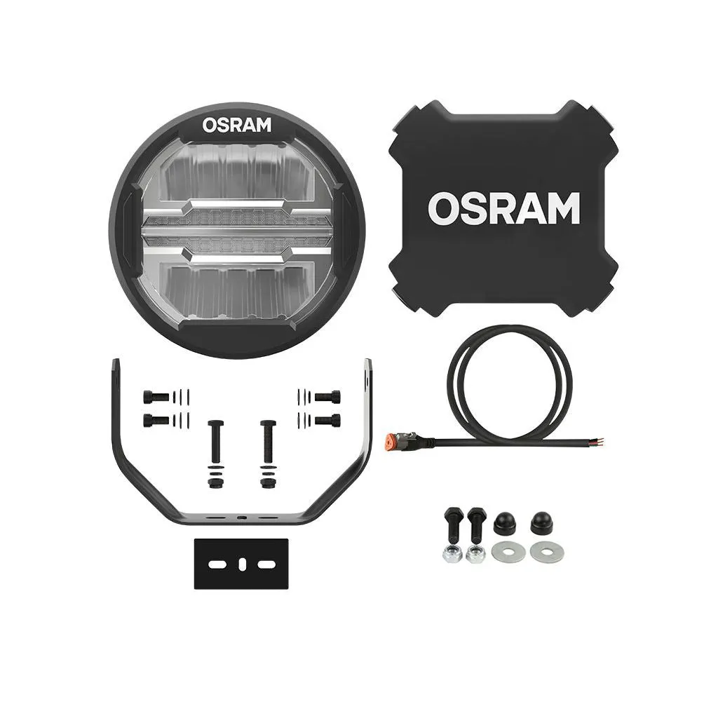 10” Osram LED Light Round MX260-CB Combo Beam and Mounting Kit