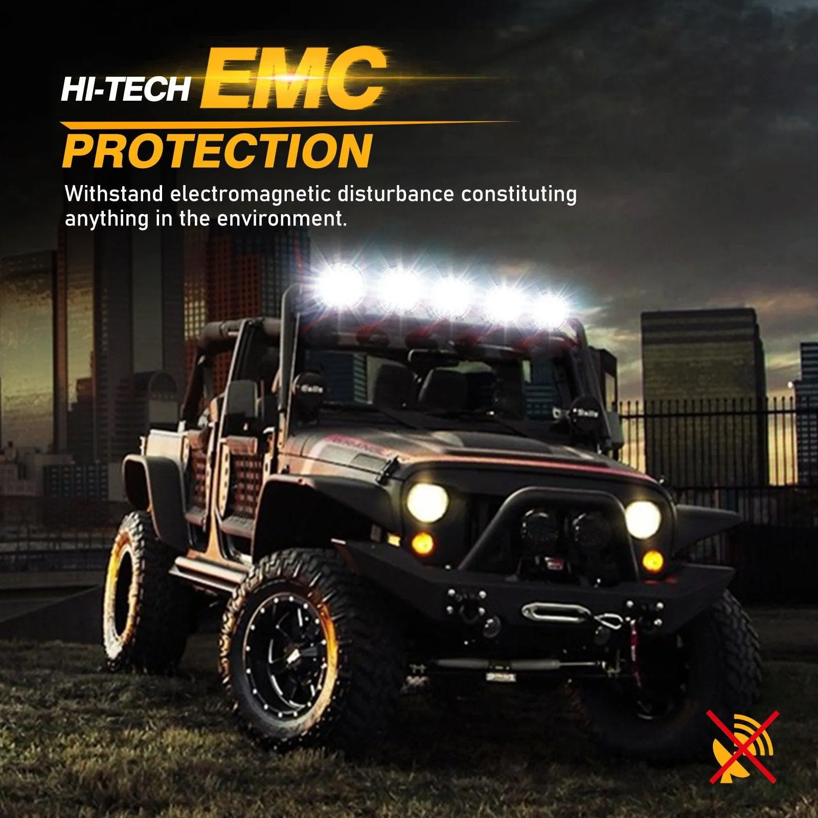 360-PRO Series | 9 Inch 270W 37776LM Offroad LED Driving Lights