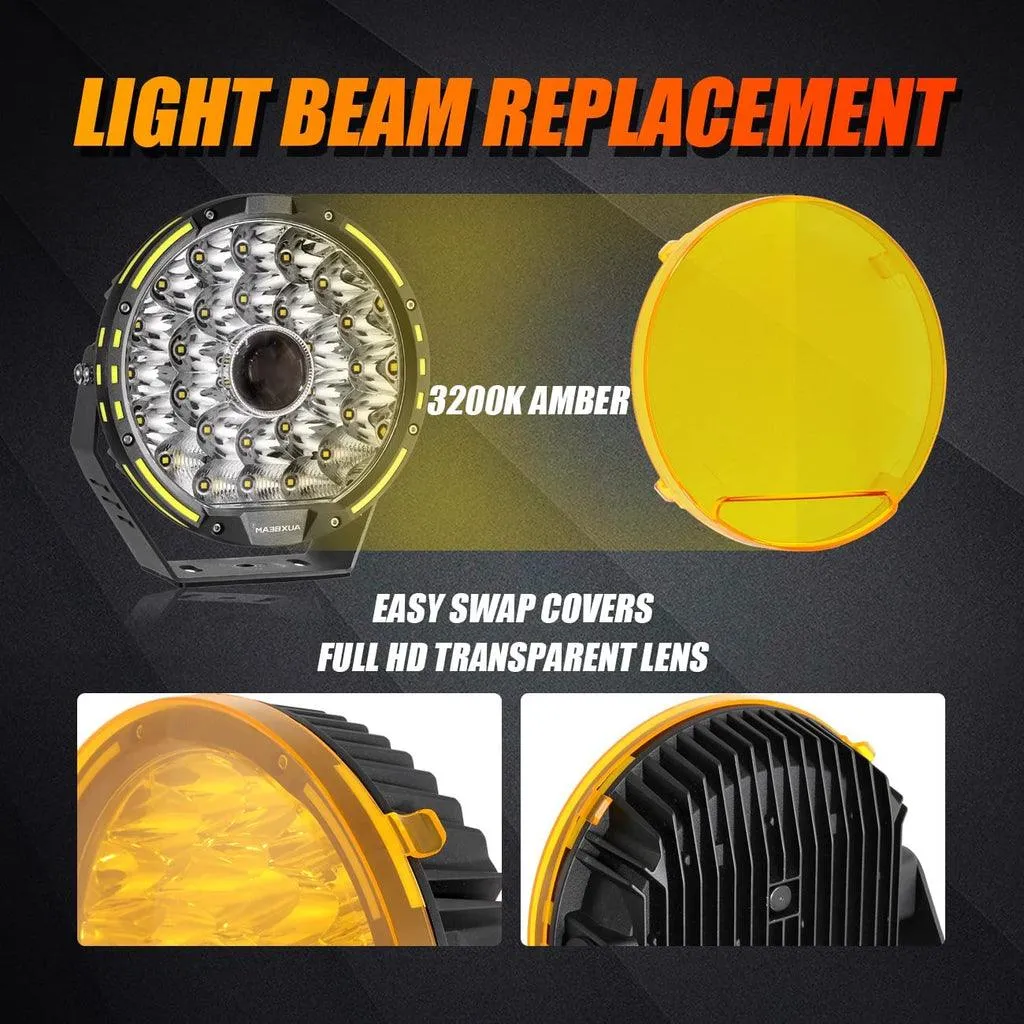 360-PRO Series | 9 Inch 270W 37776LM Offroad LED Driving Lights