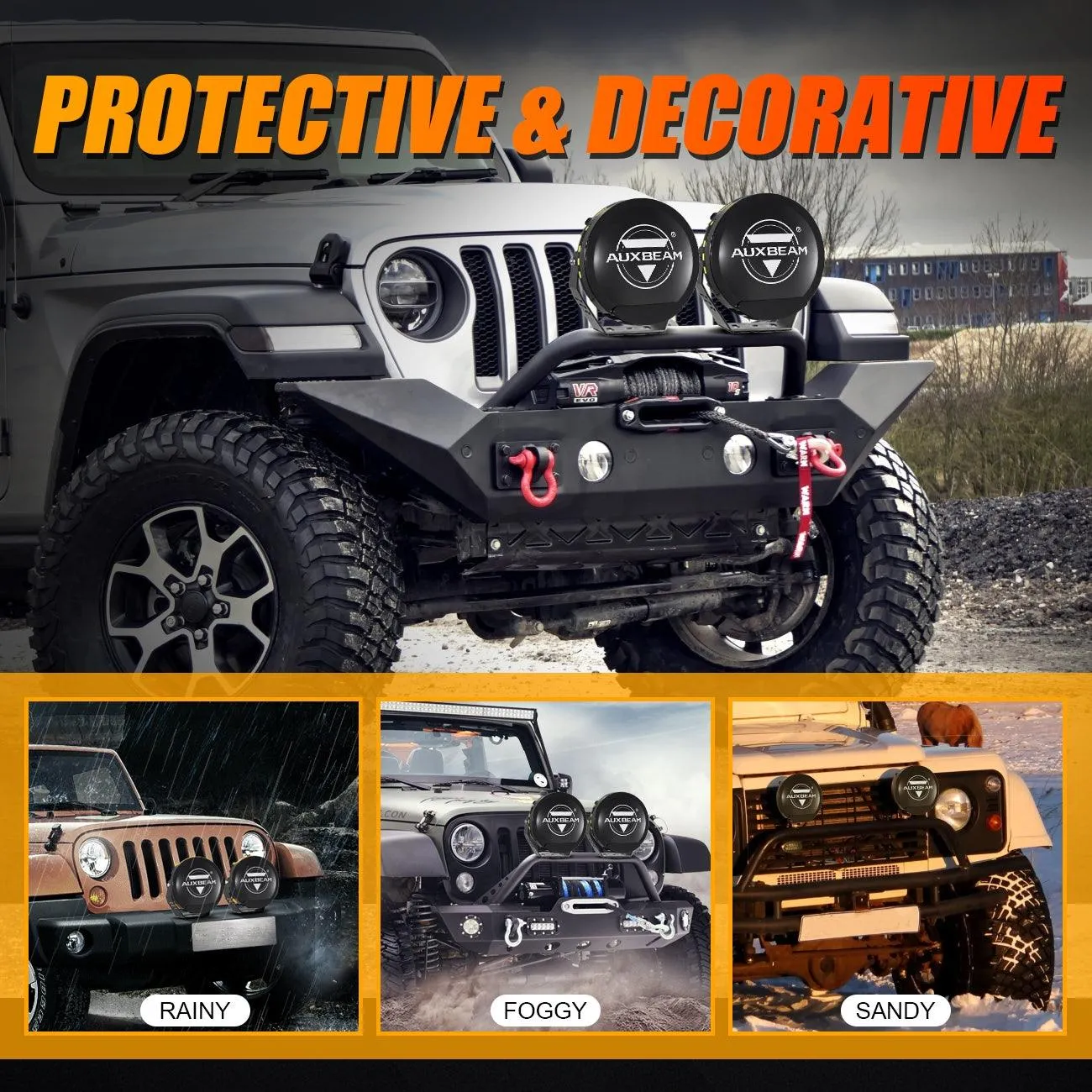 360-PRO Series | 9 Inch 270W 37776LM Offroad LED Driving Lights