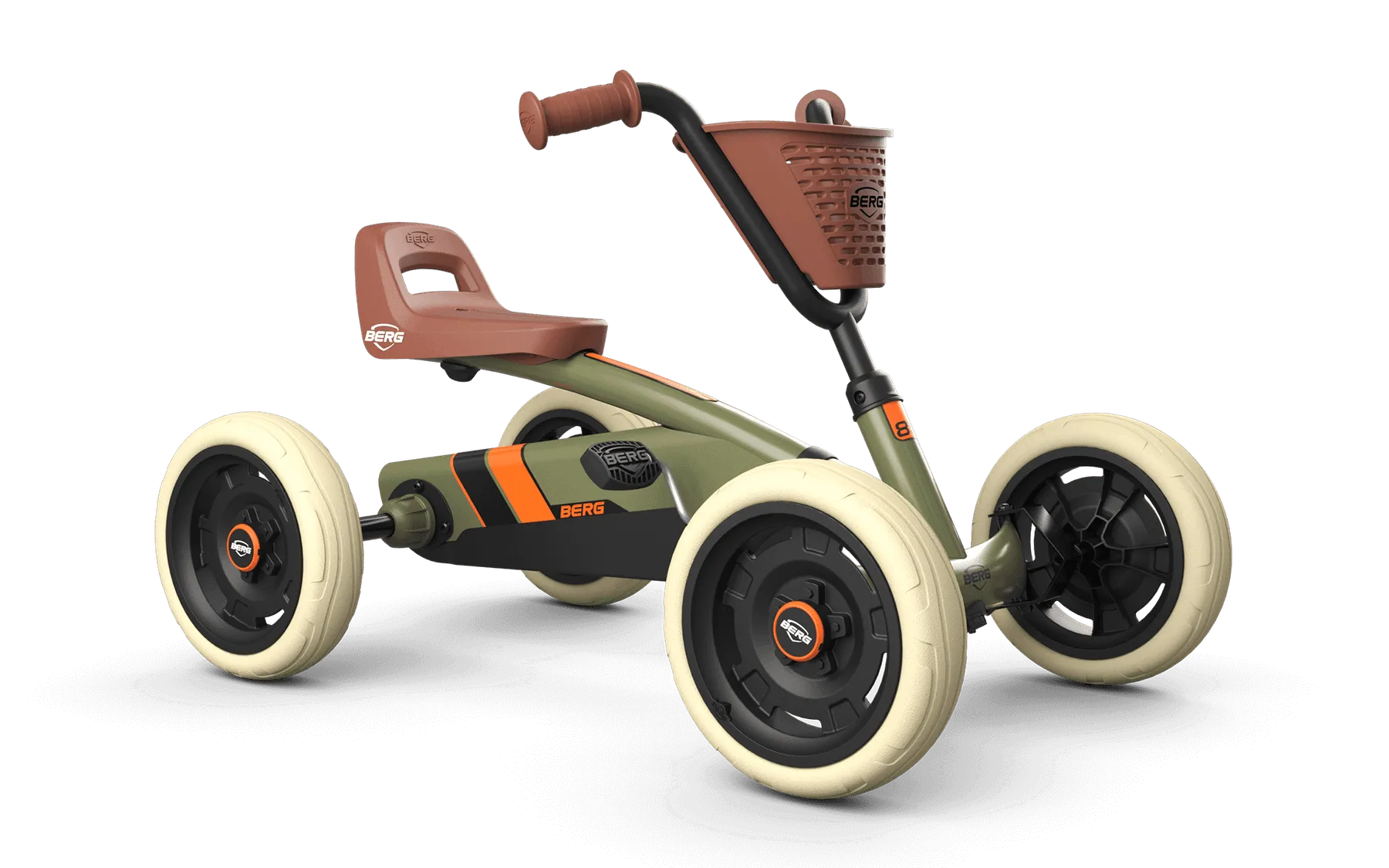 BERG Buzzy Retro Green Go Kart