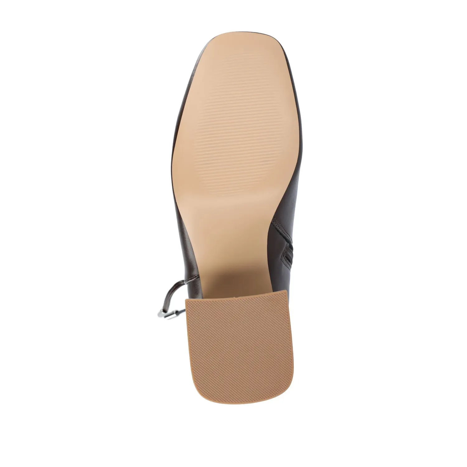 BEVERLEY BLOCK HEELED BOOTIES IN WIDE