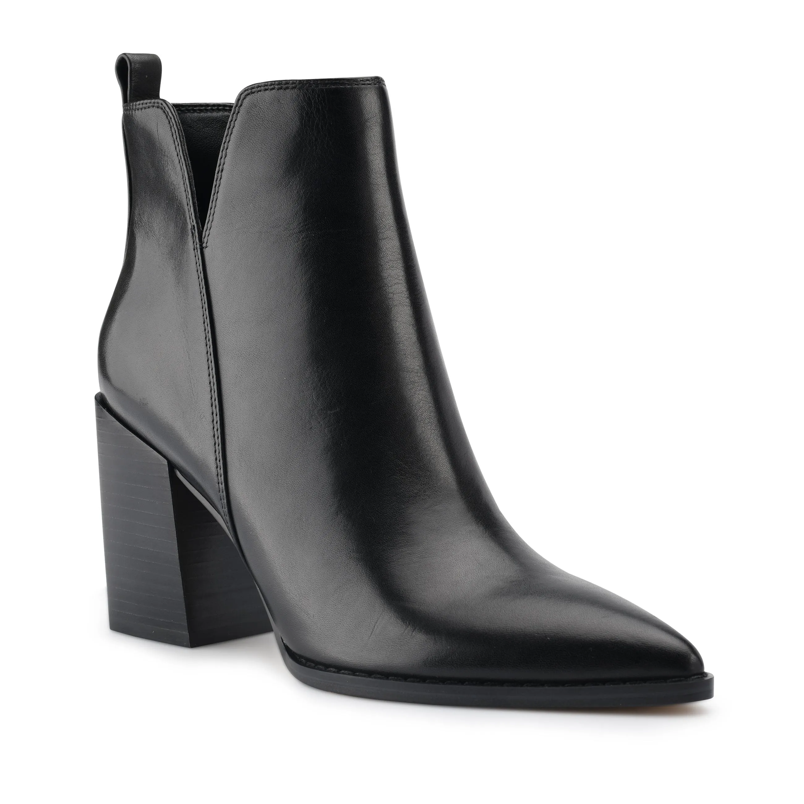Birds Block Heel Booties