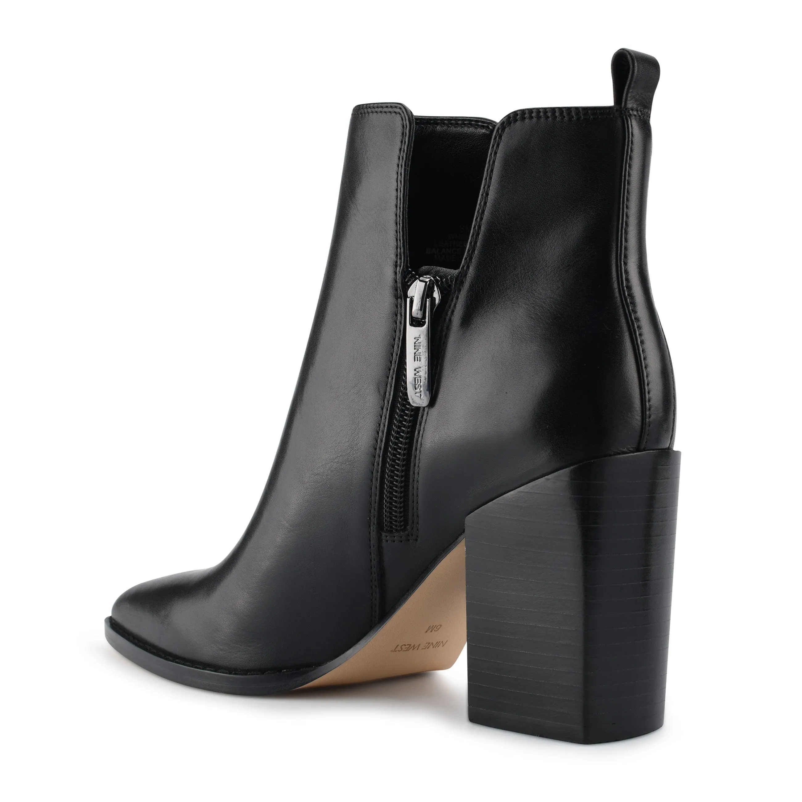 Birds Block Heel Booties
