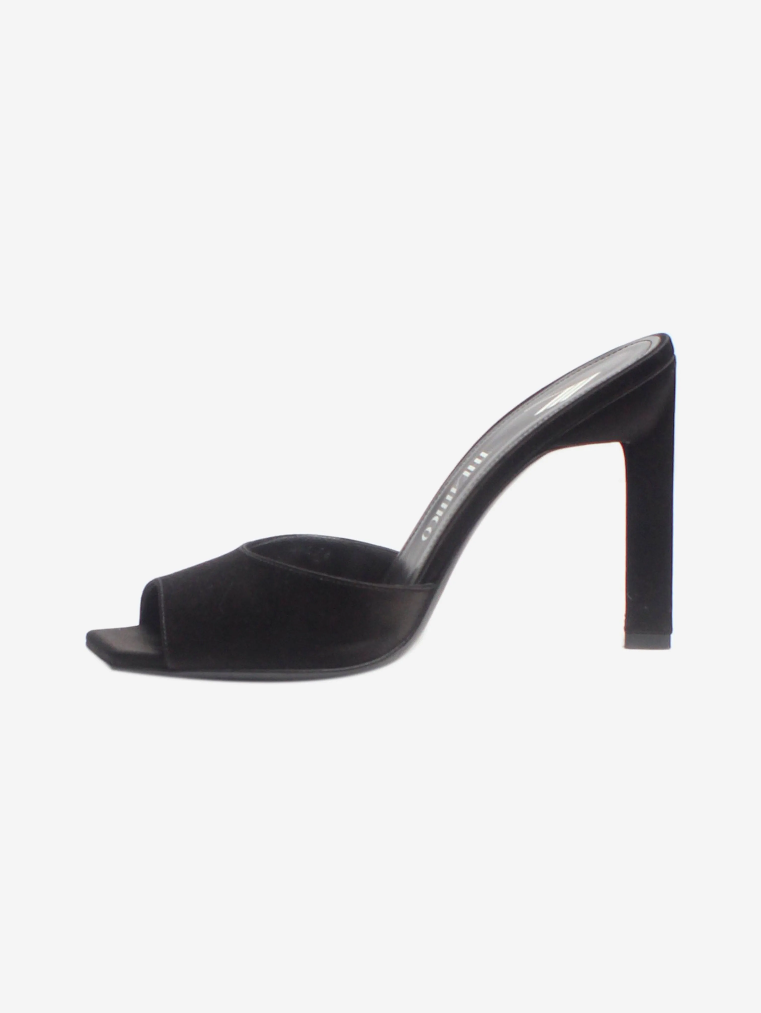 Black heeled chelsea boots - size EU 40