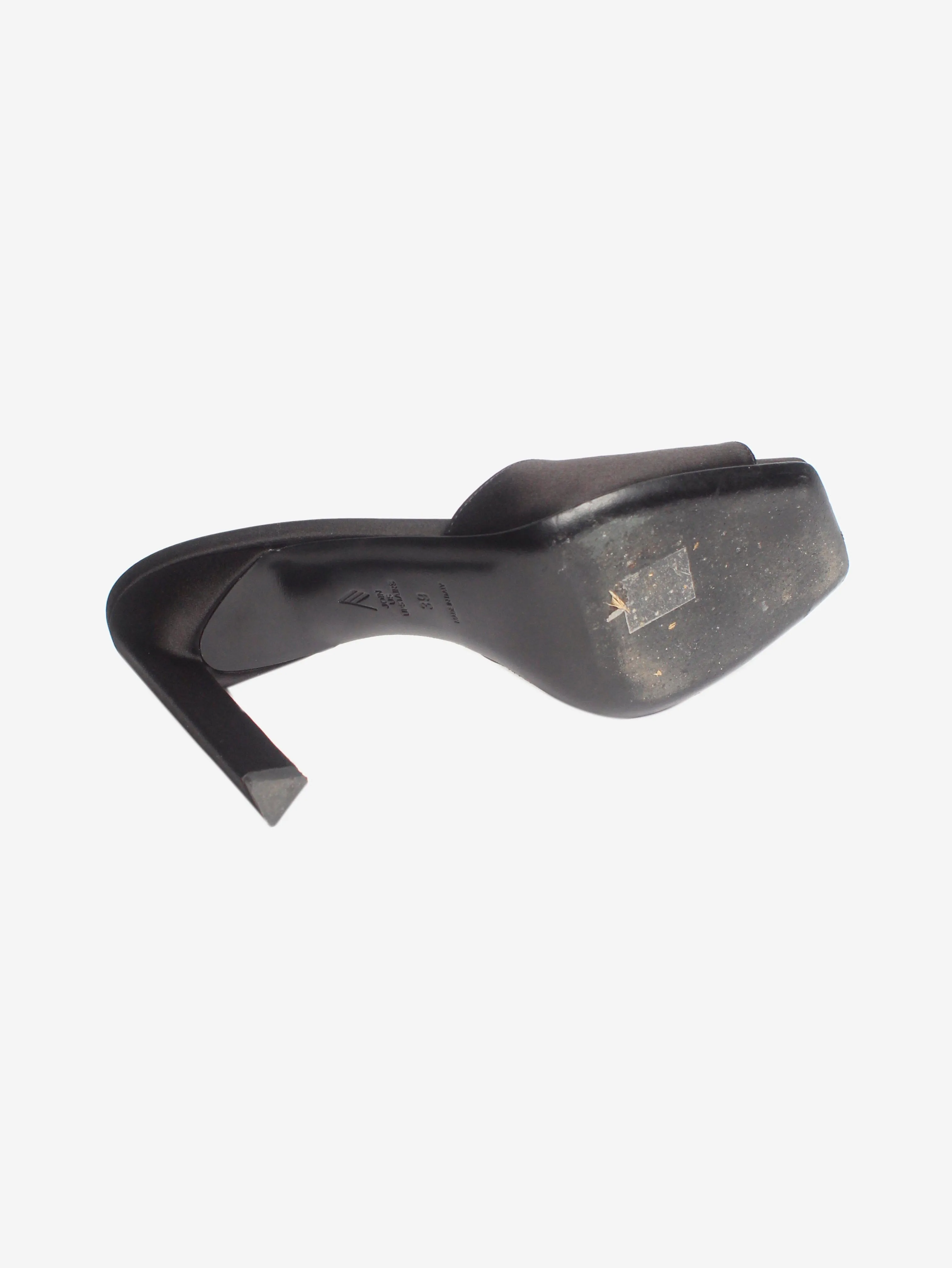Black heeled chelsea boots - size EU 40