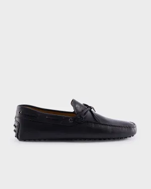 Black Leather New Gommini Driving Shoes
