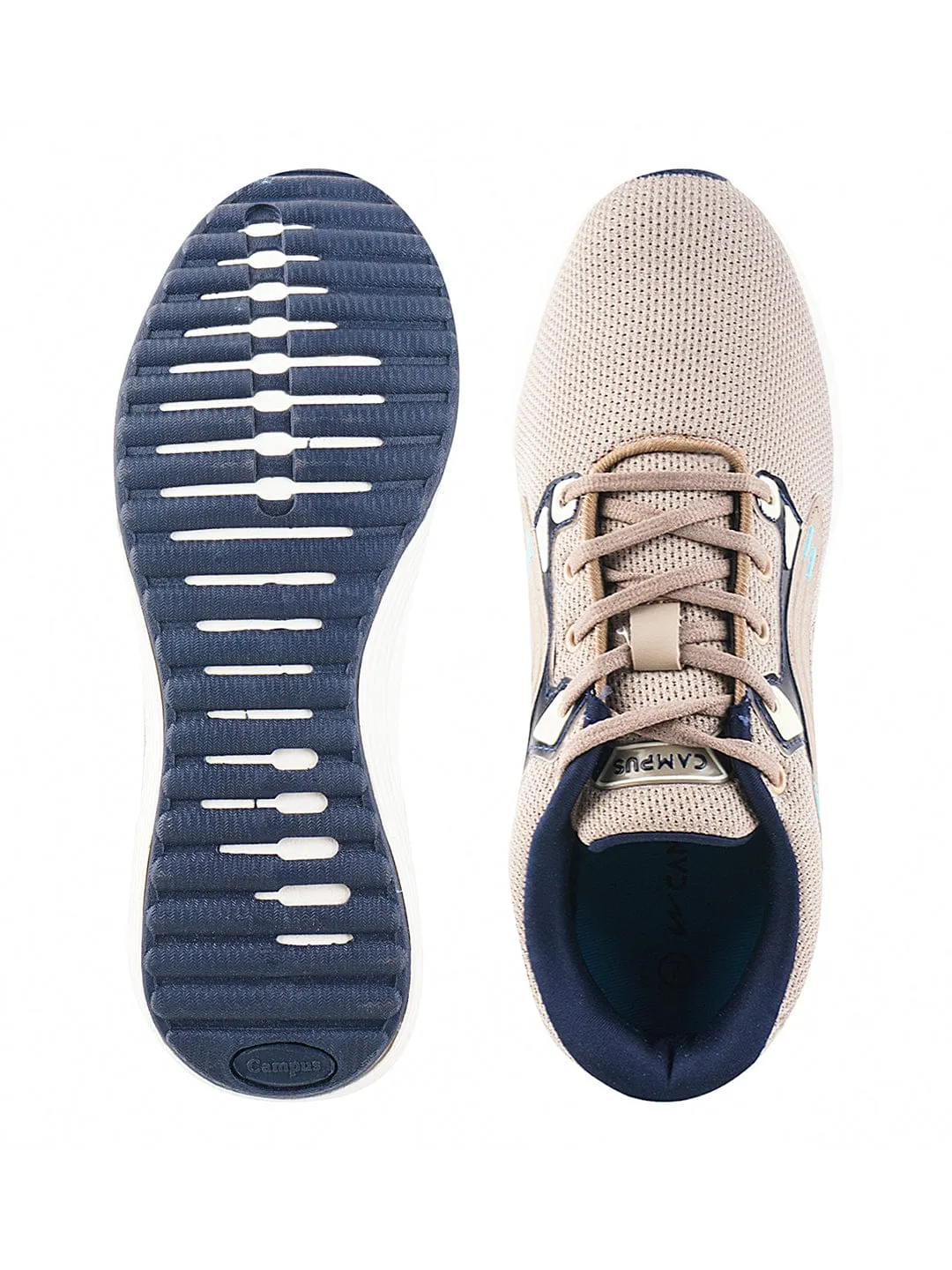 CAMP DALLIN Beige Men's Running Shoes