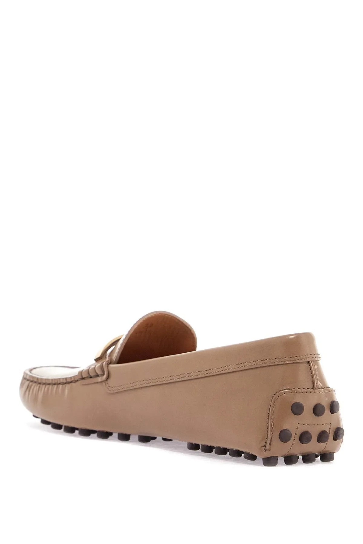 cappuccino leather driving moccasin XXW22L0IT90U18 CAPPUCCINO