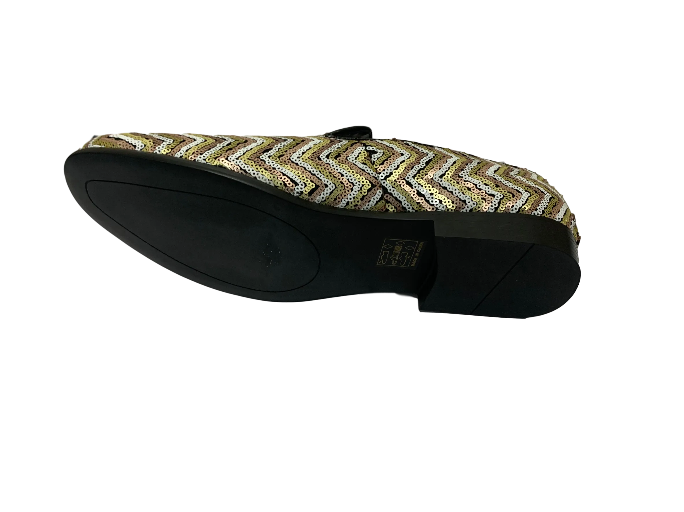 Chevy loafer By Amali Black/Gold
