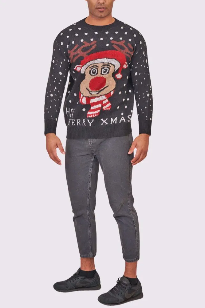Christmas Rudolf Reindeer Jumper