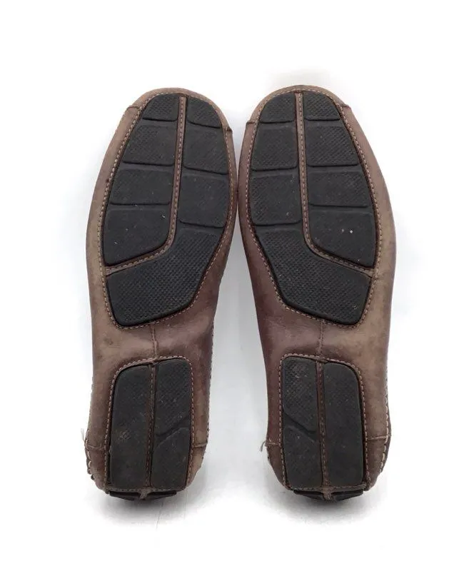 Clarks Men's Mansell 87706 Brown Leather Driving Loafer Shoes - Size 10M