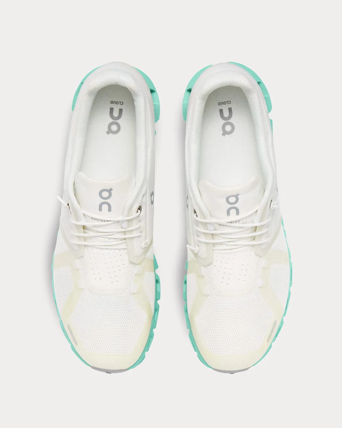 Cloud 5 Undyed-White / Creek Running Shoes