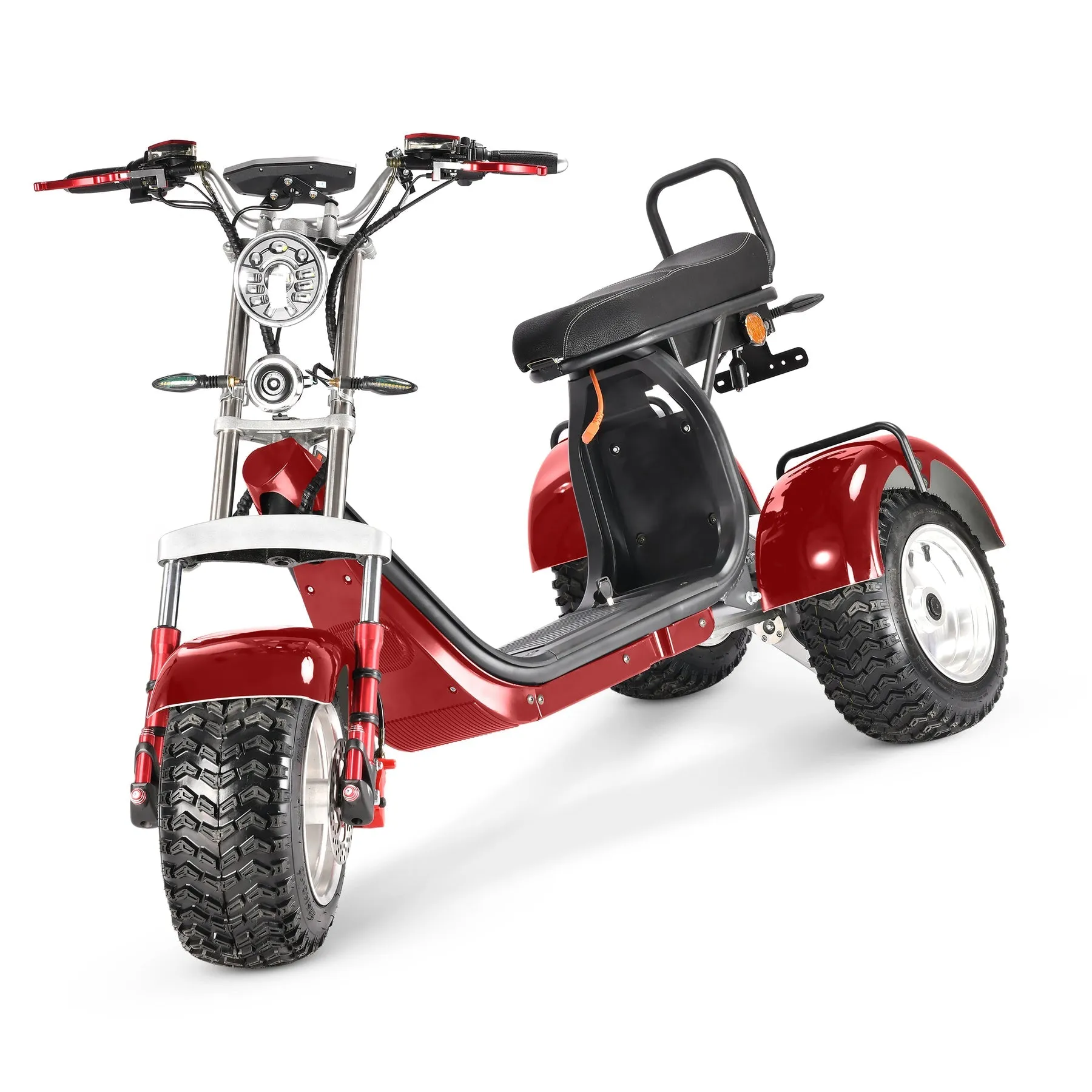Electrac 4000w-40Ah Swinging Trike Dual Drive Motor All Terrain Hydraulic brake