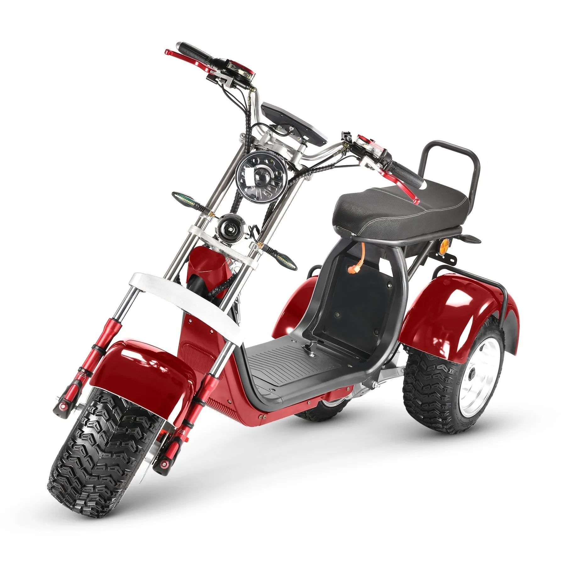 Electrac 4000w-40Ah Swinging Trike Dual Drive Motor All Terrain Hydraulic brake