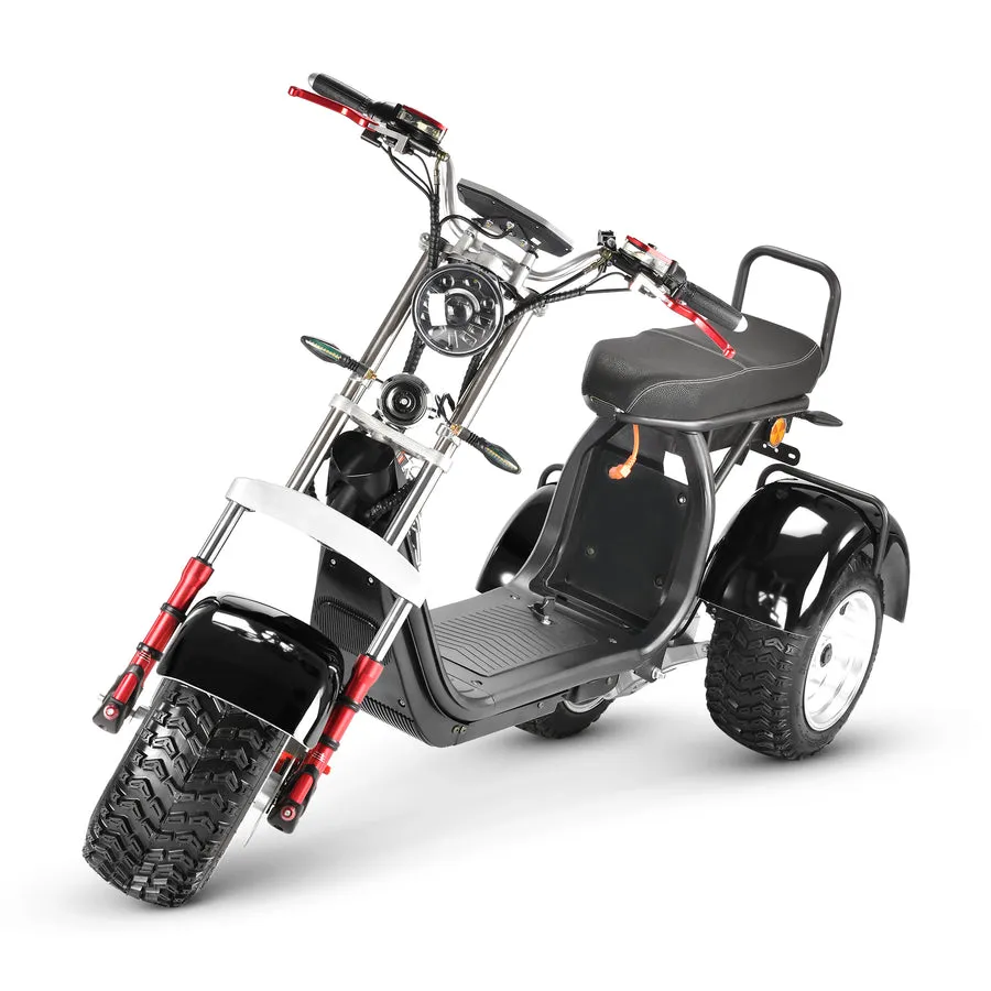 Electrac 4000w-40Ah Swinging Trike Dual Drive Motor All Terrain Hydraulic brake