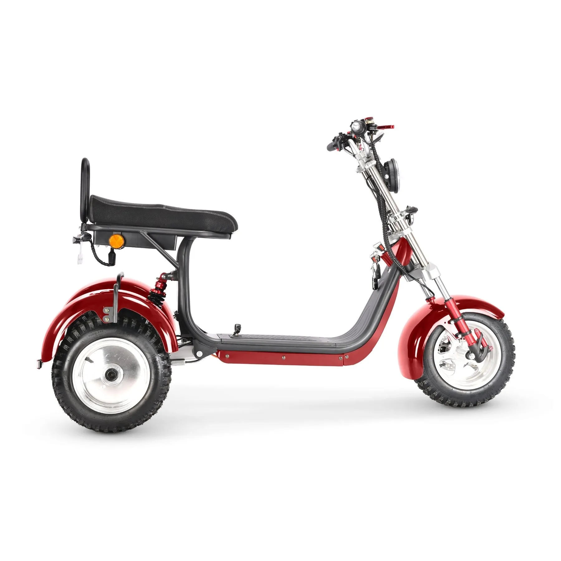 Electrac 4000w-40Ah Swinging Trike Dual Drive Motor All Terrain Hydraulic brake