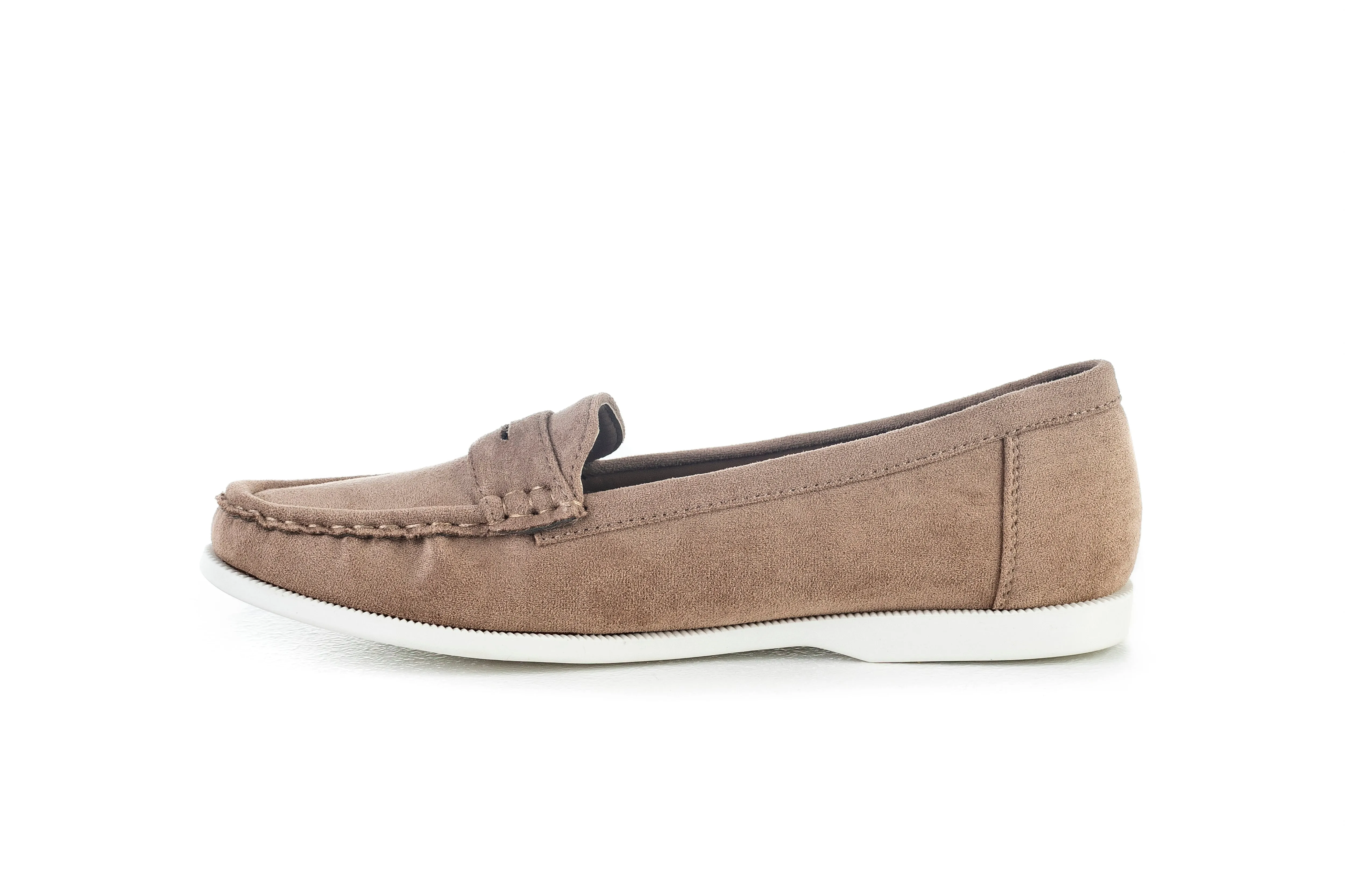 Flat soles moccasins