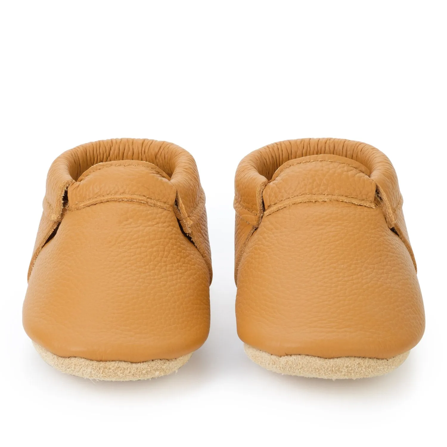 Gingersnap Fringeless Moccasins