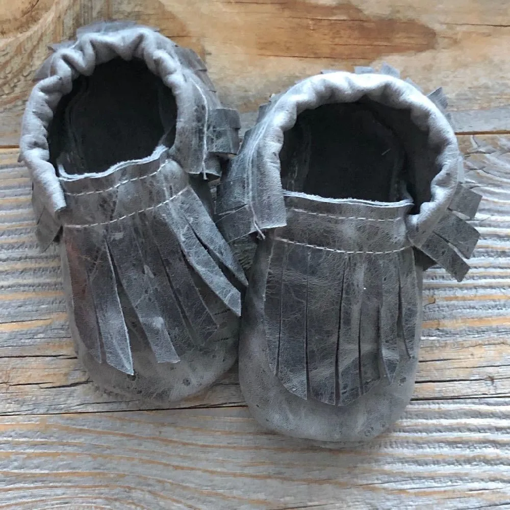 grey merle mocs 6-12m