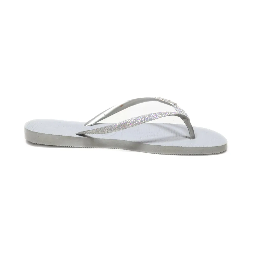 Havaianas Flip Flops Rubber Grey Colour For Women