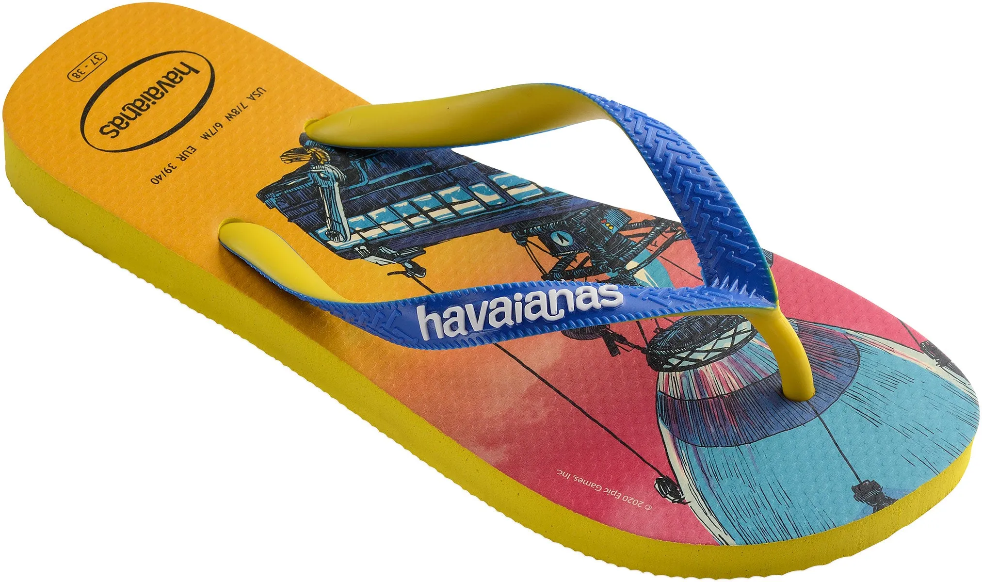 Havaianas Top Fornite Fc In Yellow