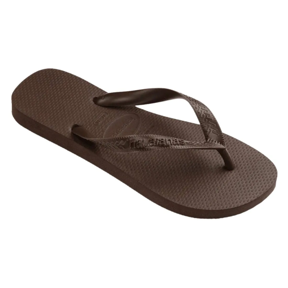 Havaianas Womens Top Senses Flip Flop Sandals - Dark Brown