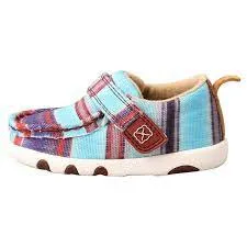 Hooey by Twisted X Baby & Toddler Blue Serape Driving Moc