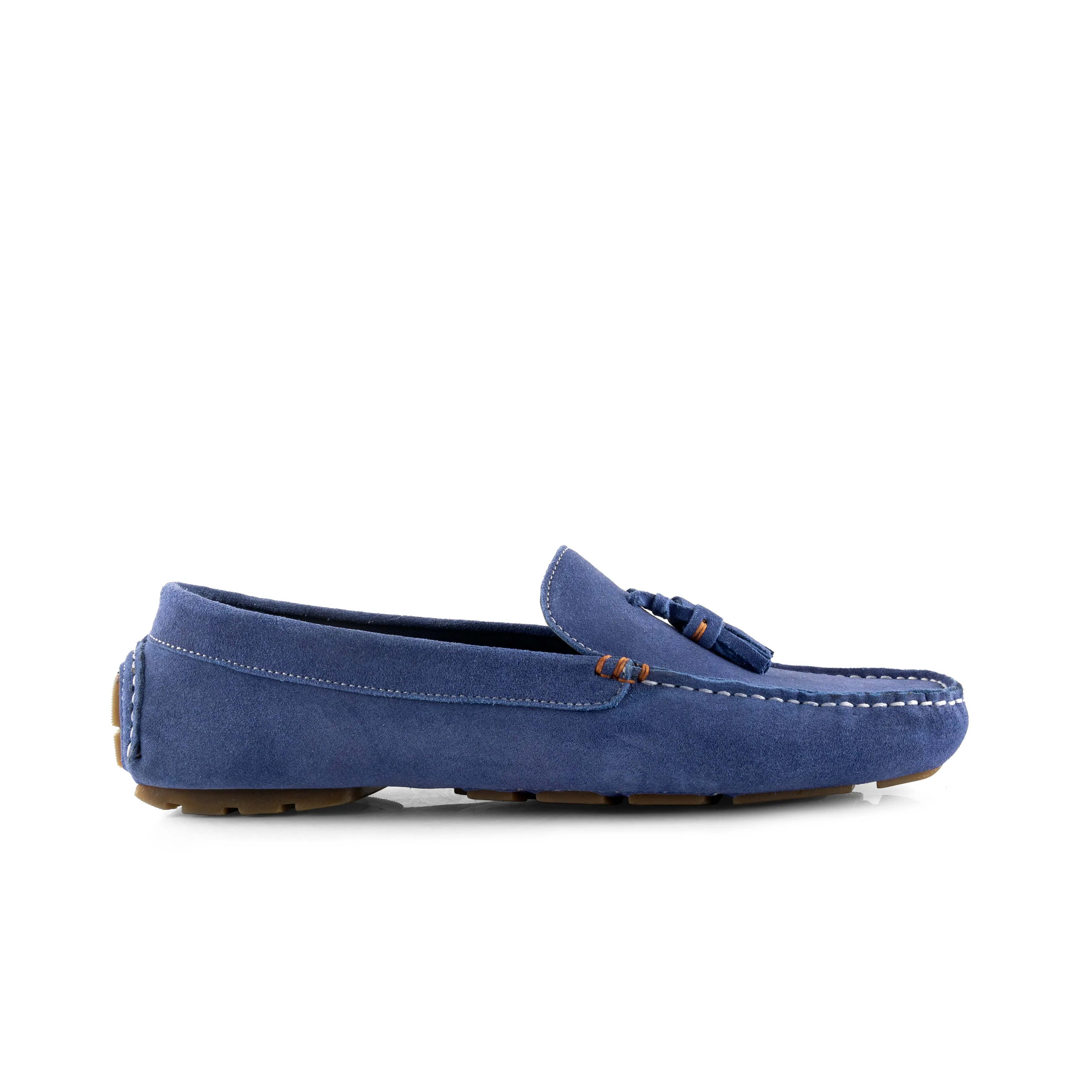 Jackson Suede Leather Driving Loafer - Blue