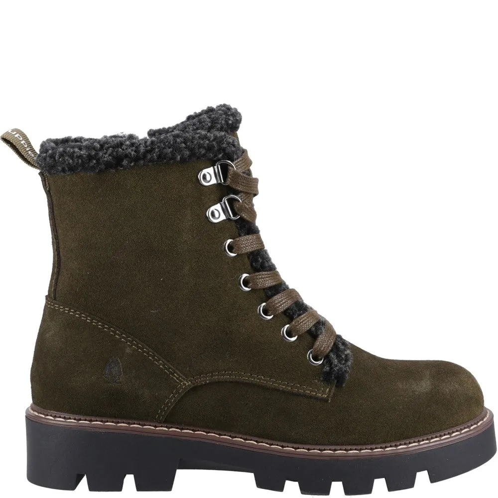 Khaki Aurelia Ankle Boots