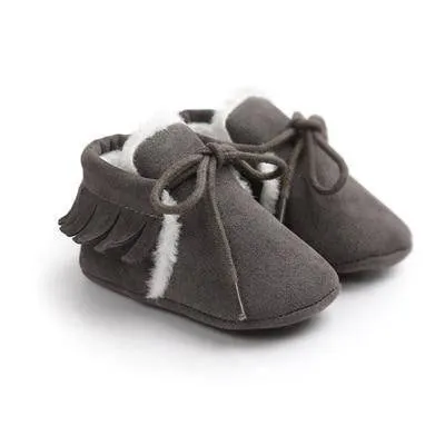 Laced Up Baby Moccasins