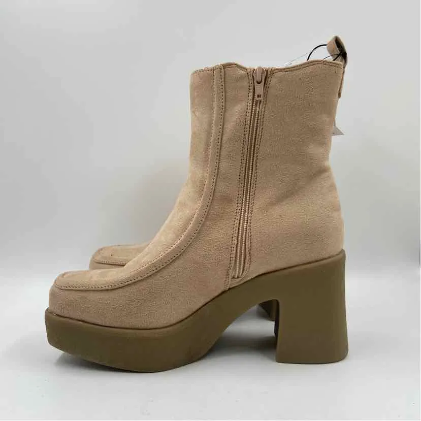 Lane Bryant Women's Shoe Size 9W camel Solid Boots