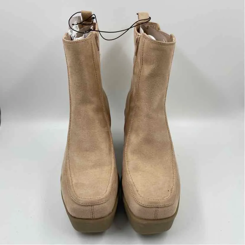 Lane Bryant Women's Shoe Size 9W camel Solid Boots