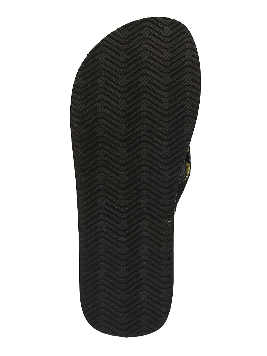 Leo - Flip Flop - 6070 - Dark Grey / Yellow / Black