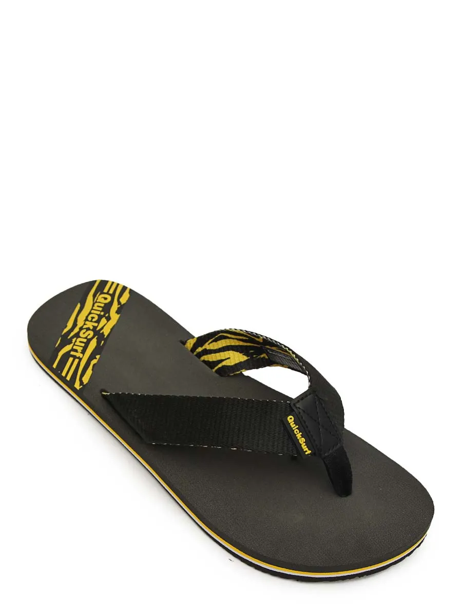 Leo - Flip Flop - 6070 - Dark Grey / Yellow / Black