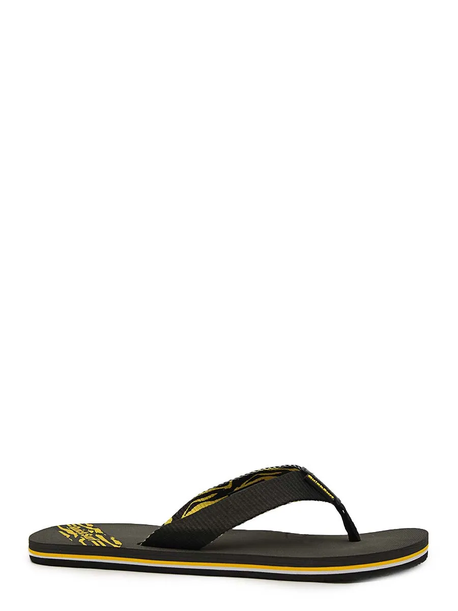 Leo - Flip Flop - 6070 - Dark Grey / Yellow / Black