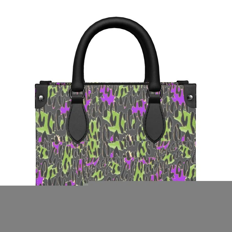 Leopard Splash Grundge Mini Bonchurch Shopper Bag