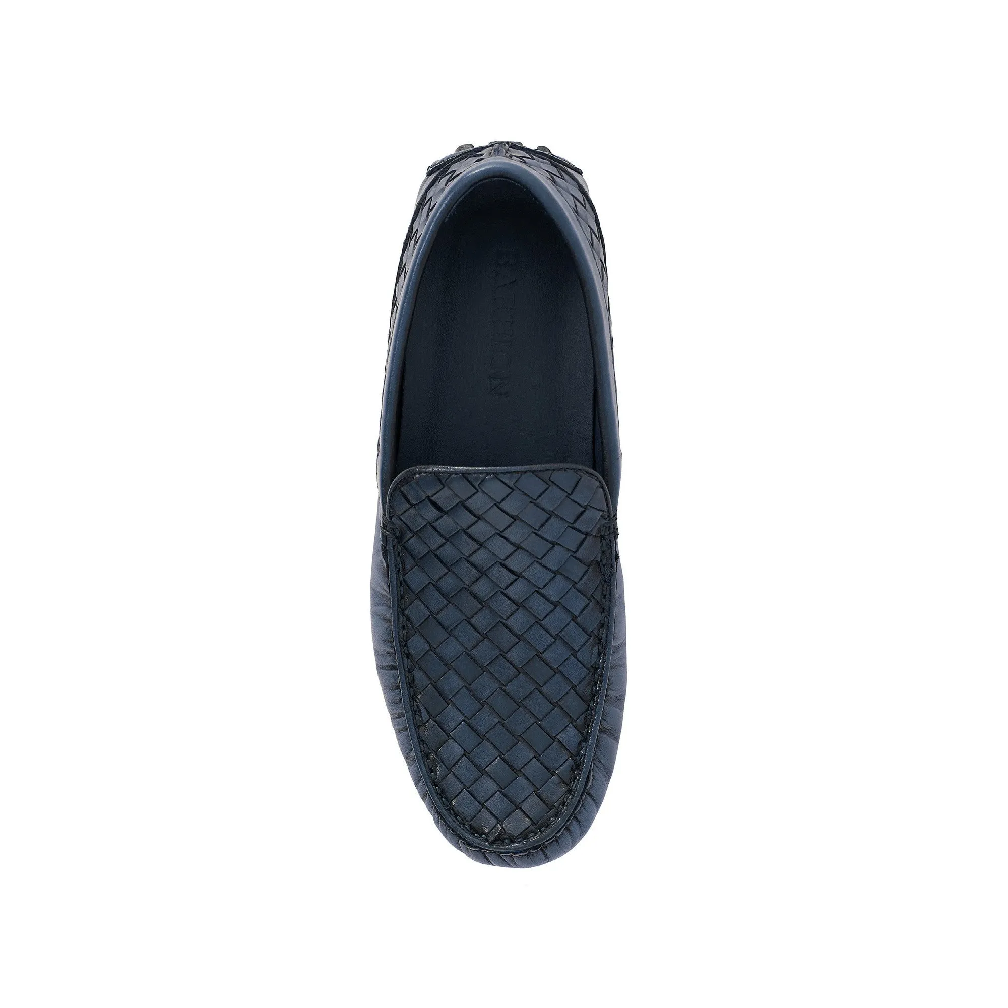 Men's Calf Leather handcrafted Driving Shoes M7012
