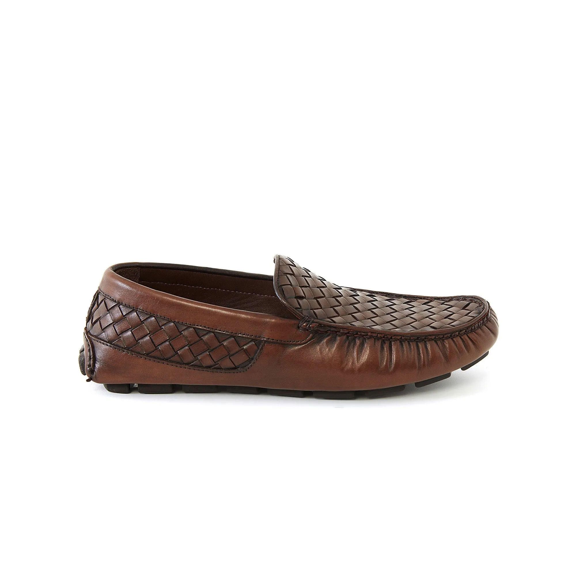 Men's Calf Leather handcrafted Driving Shoes M7012