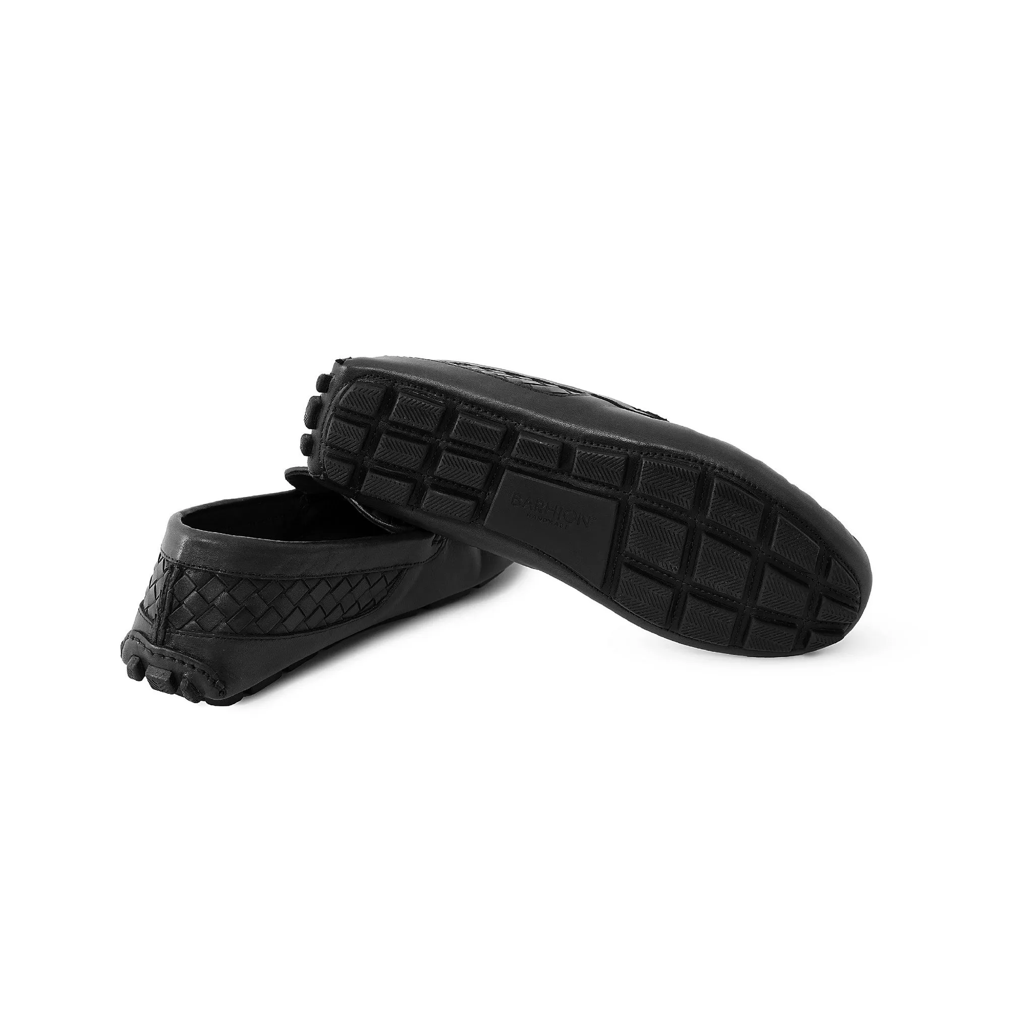 Men's Calf Leather handcrafted Driving Shoes M7012