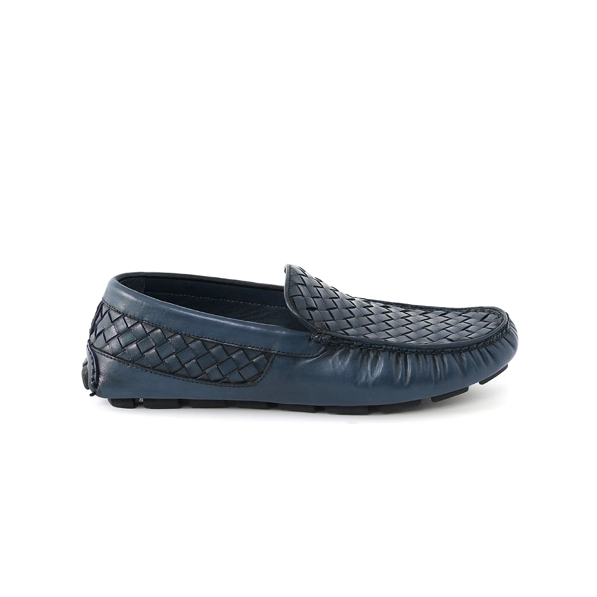 Men's Calf Leather handcrafted Driving Shoes M7012