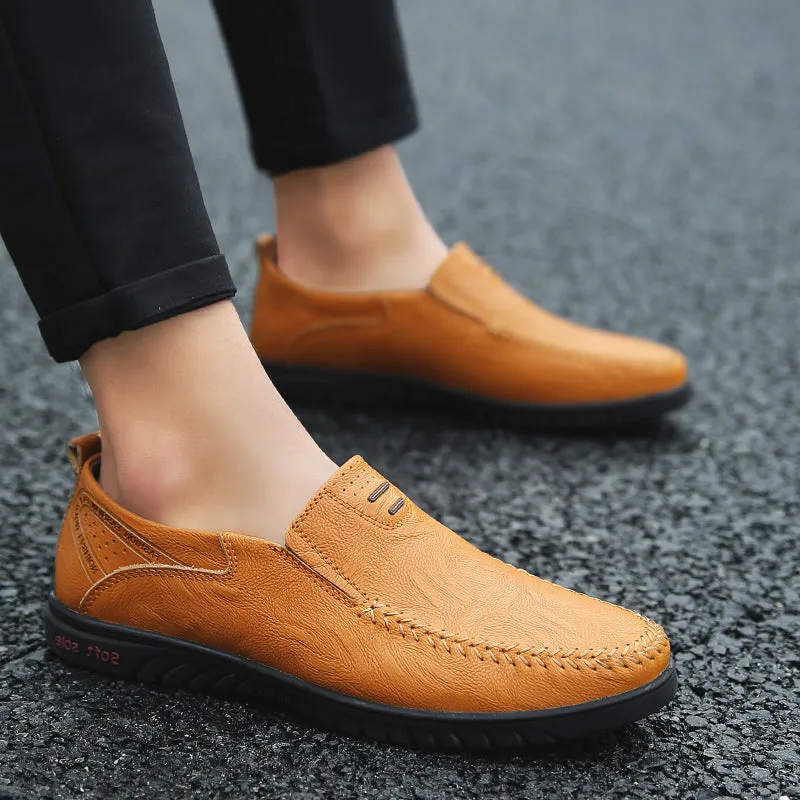 Men's Casual Genuine Leather Driving Shoes