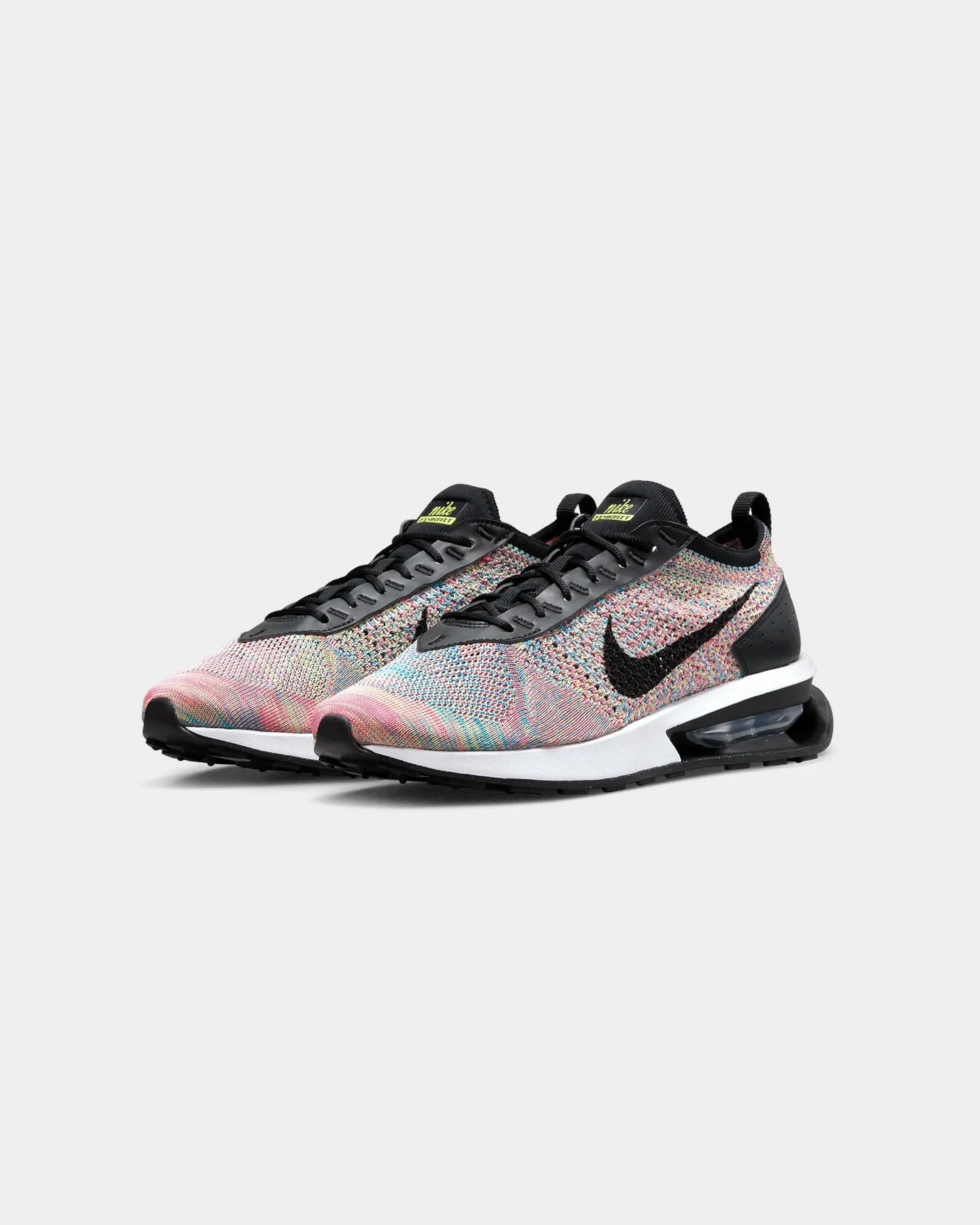 Nike Air Max Flyknit Racer Ghost Green/Black-Pink Blast-Photo Blue