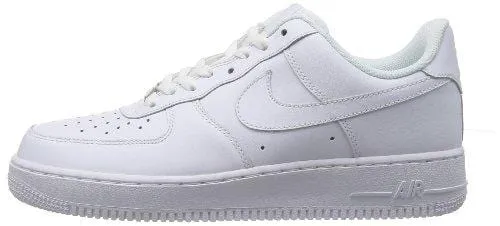 NIKE MENS AIR FORCE ONE SNEAKER (SIZES 7-14) White - Footwear/Sneakers 10