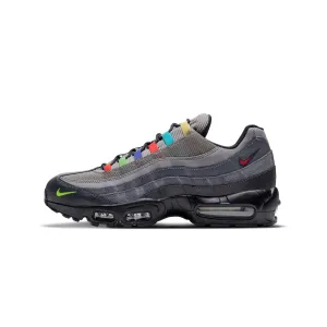 Nike Mens Air Max 95 E0I Shoes Light Charcoal/University Red