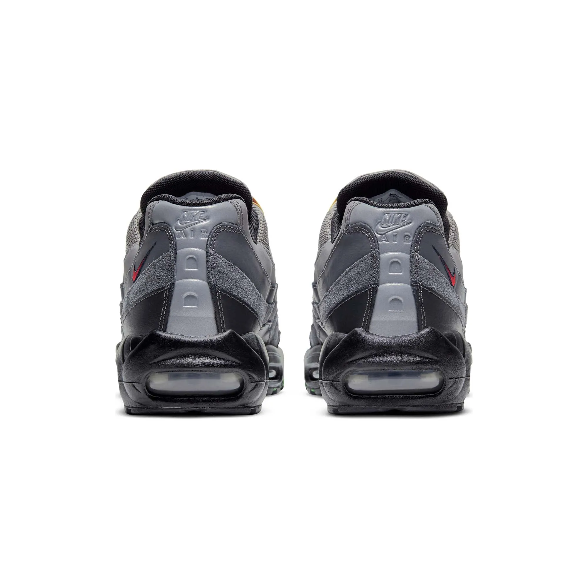Nike Mens Air Max 95 E0I Shoes Light Charcoal/University Red