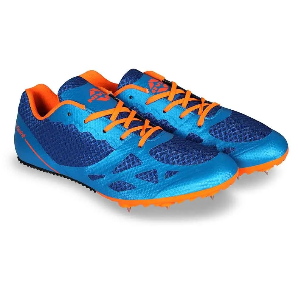 Nivia Spirit Running Spikes Track & Field Shoes Blue
