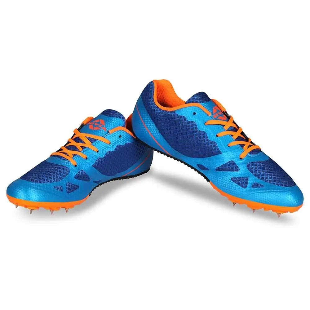 Nivia Spirit Running Spikes Track & Field Shoes Blue