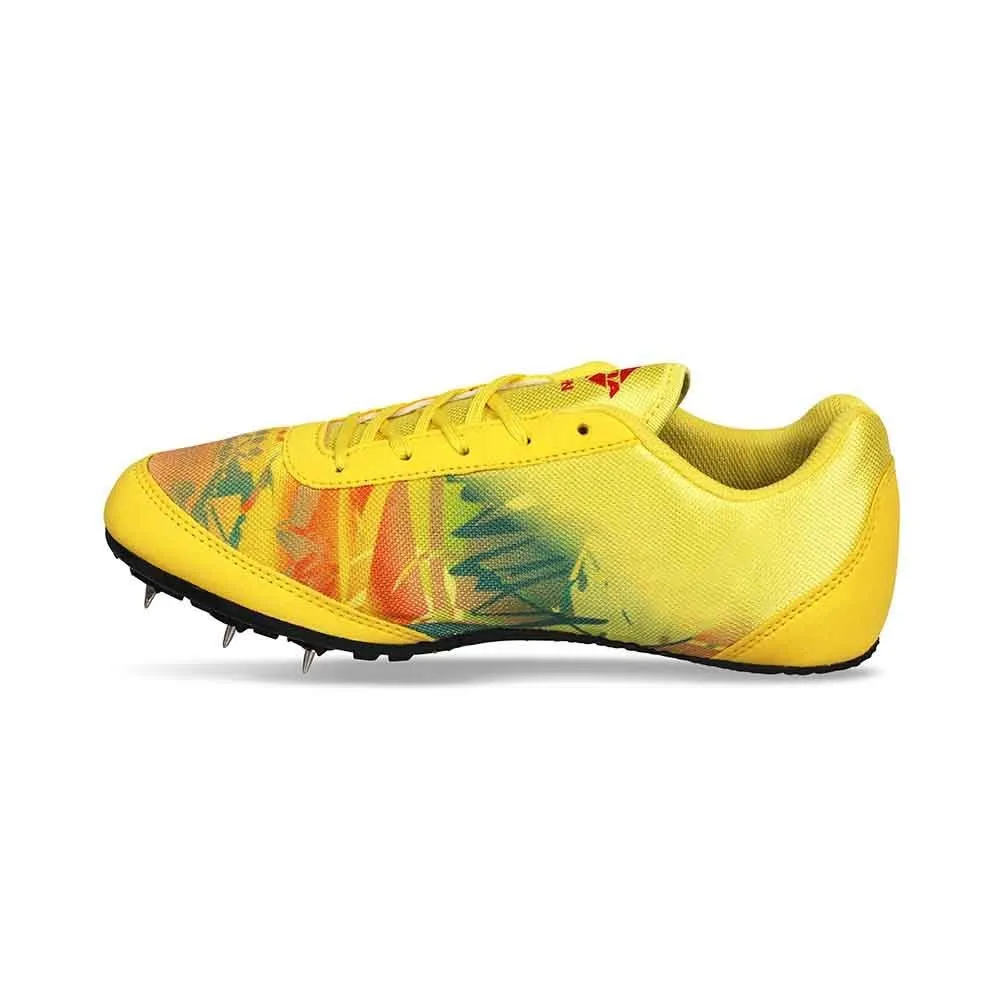 Nivia Zion-1 Spikes Track & Field Shoes Yellow (Kids)