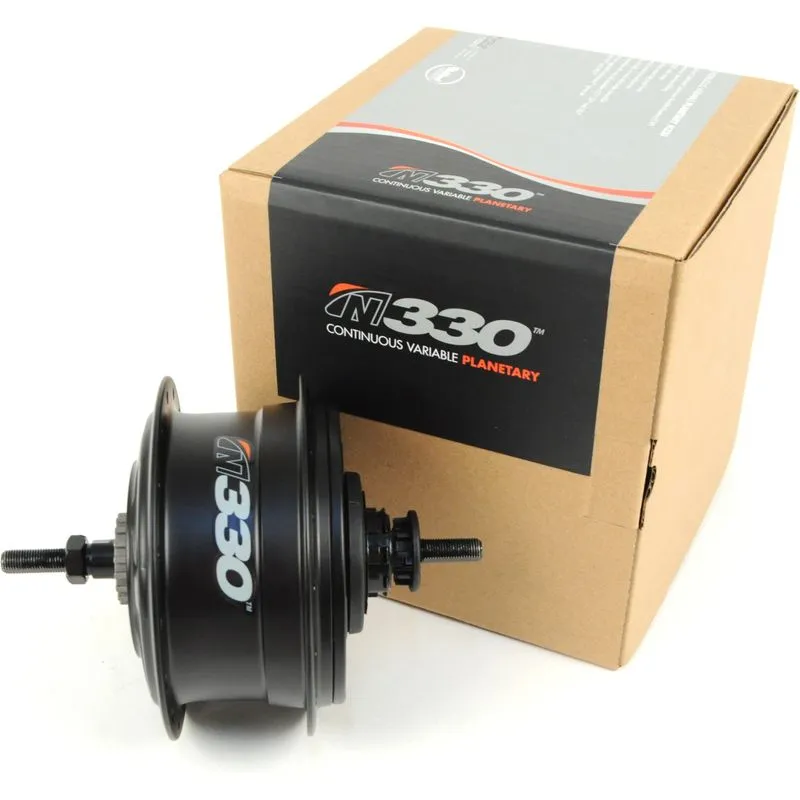 NuVinci N330 CVP Internal Gear Bicycle Rear Hub Black 32h Roller Brake // New C3